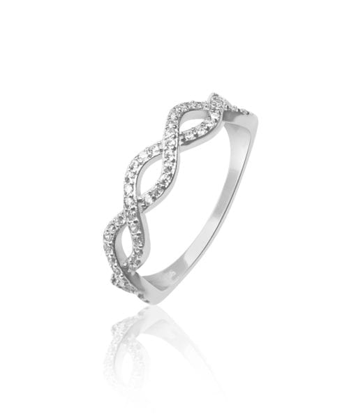 טבעת Amy - טבעת מסולסלת משובצת. בין הקלאסיקה האיטלקית ליוקרה הספרדית.