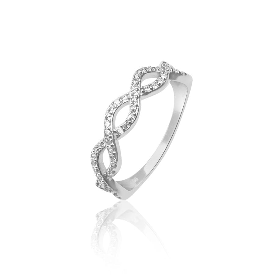 טבעת Amy - טבעת מסולסלת משובצת. בין הקלאסיקה האיטלקית ליוקרה הספרדית.