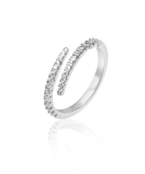 טבעת Francesca - החדשה היא טבעת פתוחה וסופר עדינה. המתאימה לכל אצבע.