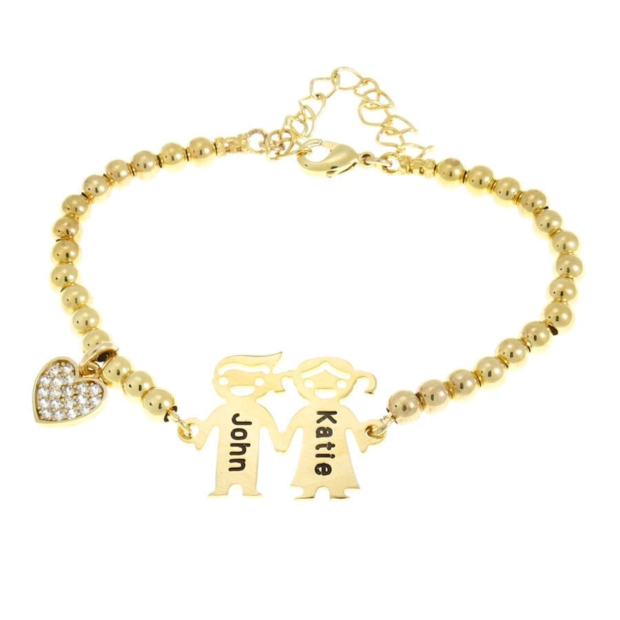 צמיד כדורים ילדים לחריטה - צמיד כדורים המשולב עם אלמנט ילדים . צמיד כדורים ילדים לחריטה - צמיד כדורים המשולב עם אלמנט ילדים .