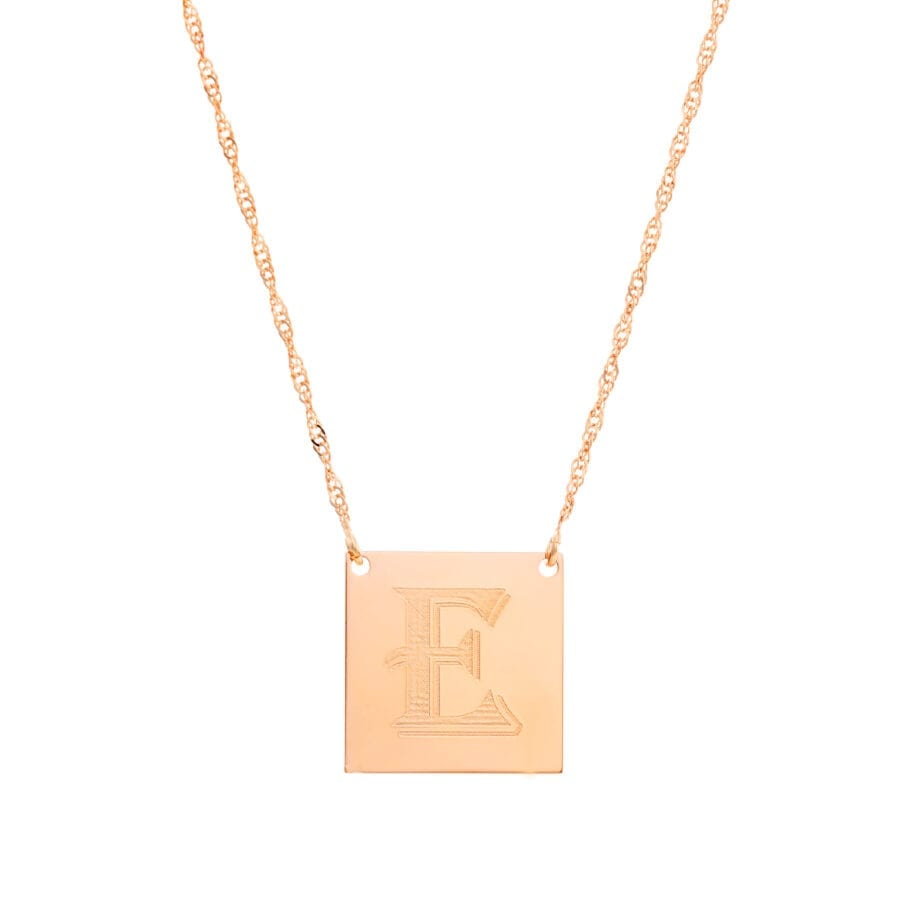 שרשרת ריבוע לחריטה – אורבנית המתאימה גם לה וגם לו ! שרשרת ריבוע לחריטה – אורבנית המתאימה גם לה וגם לו !