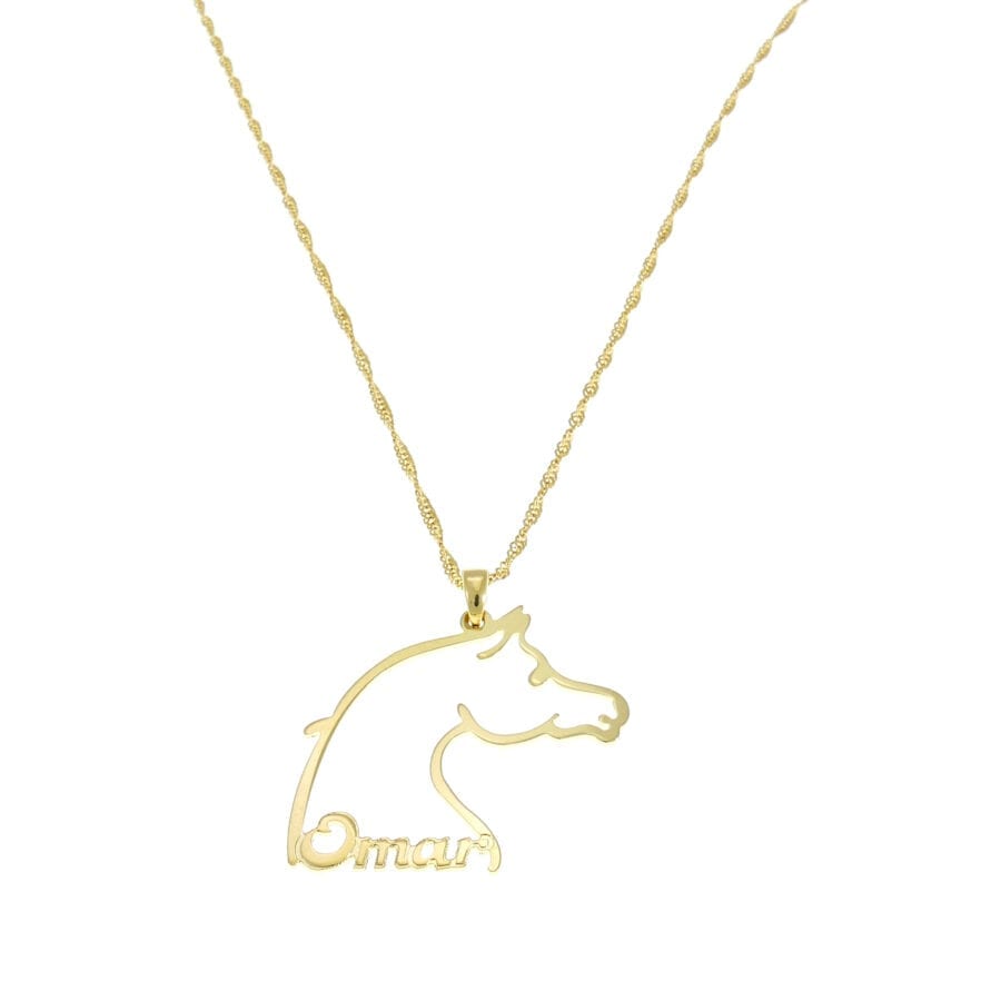 שרשרת סוס עם השם לחריטה – לכל רוכבי ורוכבות הסוסים ! שרשרת סוס עם השם לחריטה – לכל רוכבי ורוכבות הסוסים !