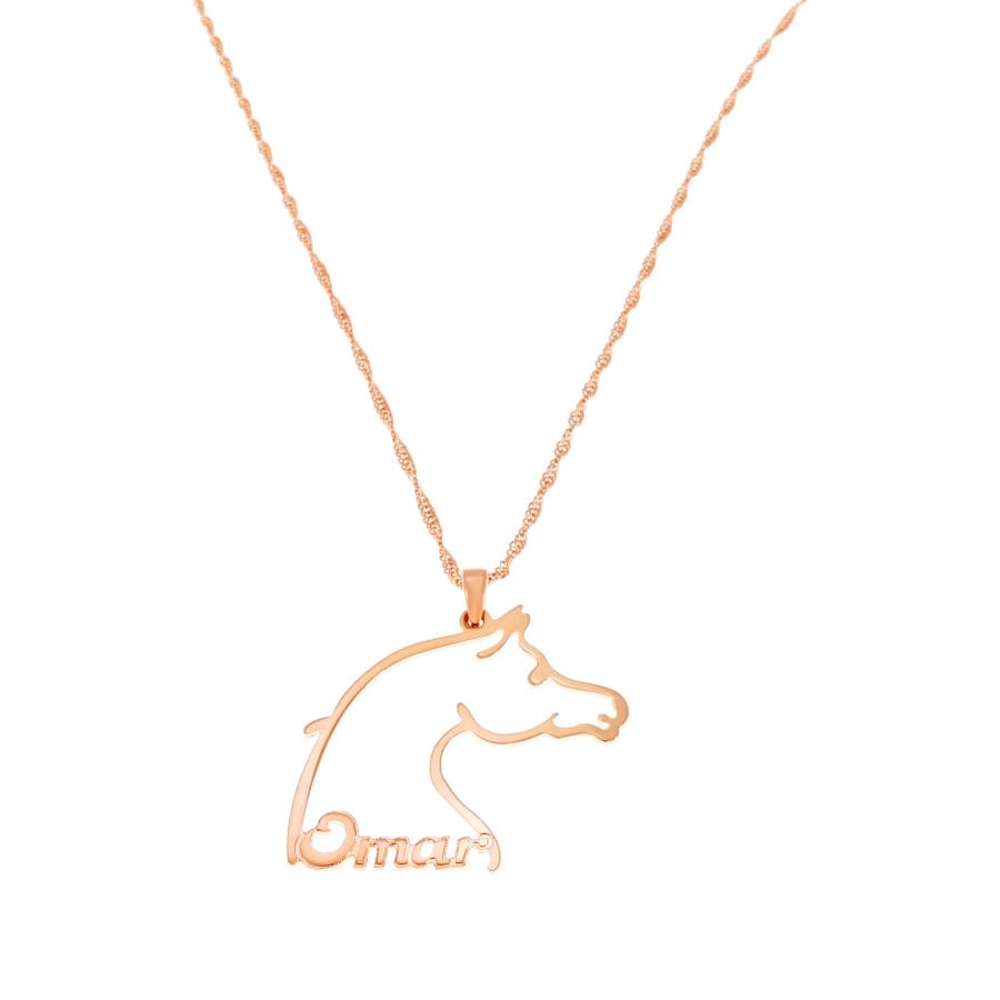 שרשרת סוס עם השם לחריטה – לכל רוכבי ורוכבות הסוסים ! שרשרת סוס עם השם לחריטה – לכל רוכבי ורוכבות הסוסים !