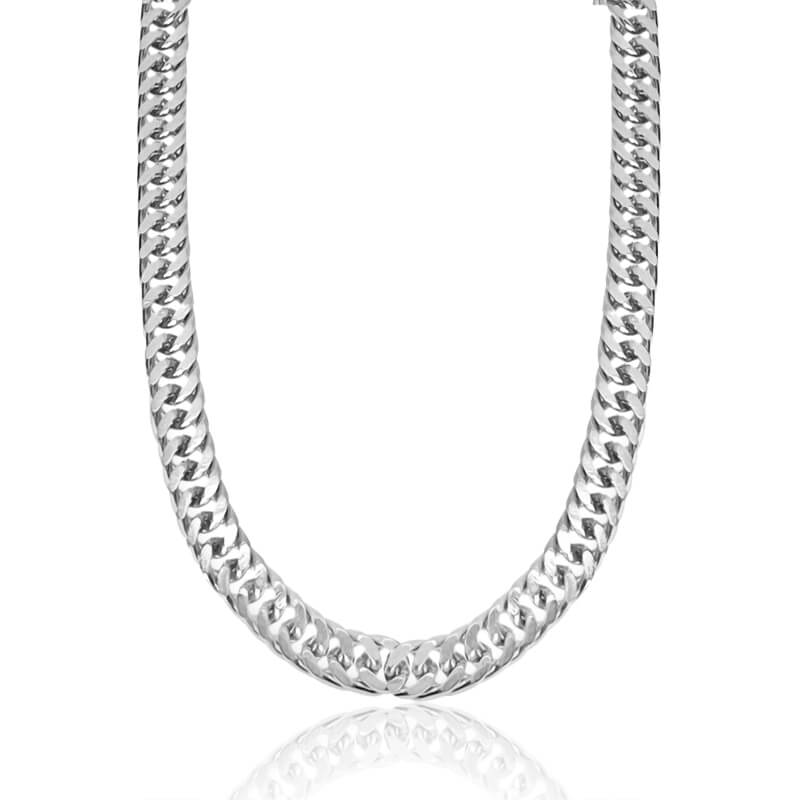 שרשרת גורמט חוליות קלועות עבה - בעלת נוכחות מרהיבה על הגוף שרשרת גורמט חוליות קלועות עבה - בעלת נוכחות מרהיבה על הגוף