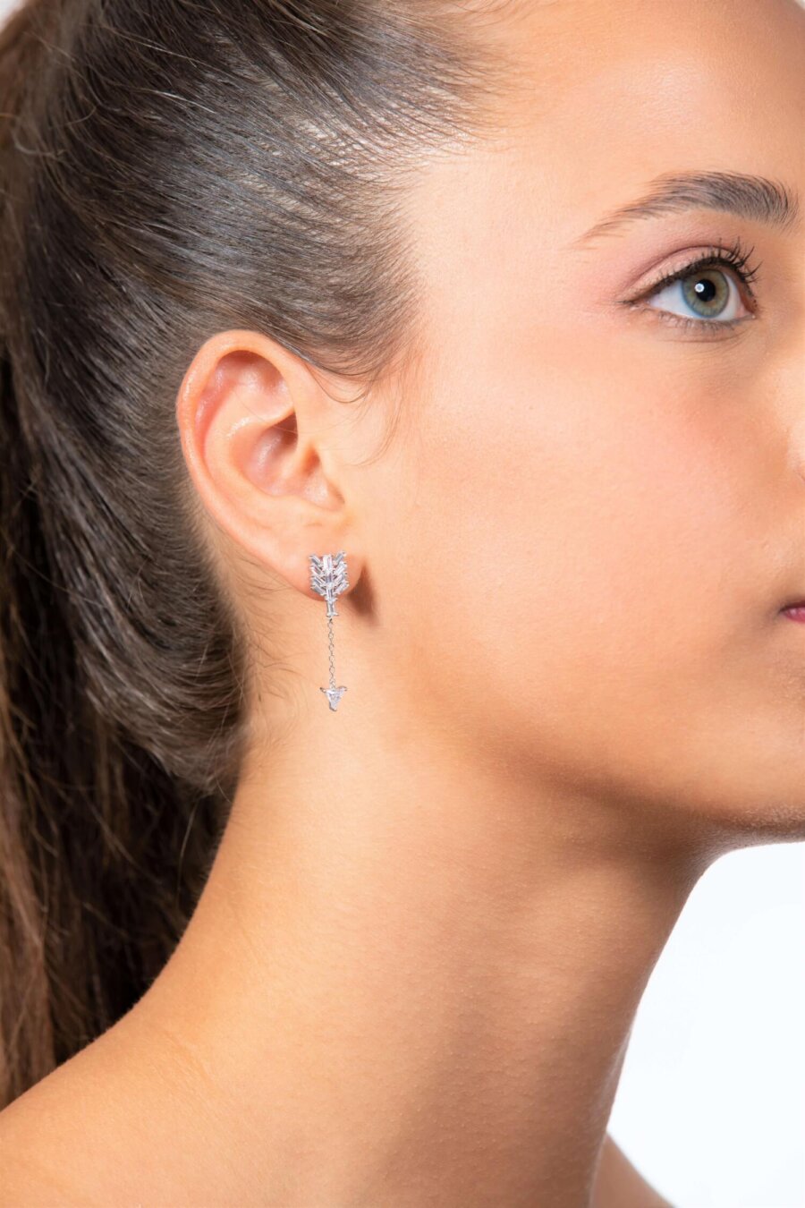 זוג עגילי חץ נופלים זוג עגילי חץ נופלים